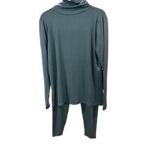 Zenana Jade Mock Neck Top & Leggings Set - Sz. 1X - 3X (Boutique)